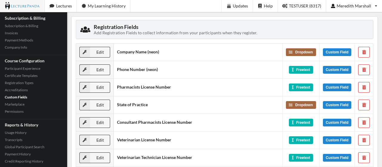 Custom Fields Overview custom_fields_overview
