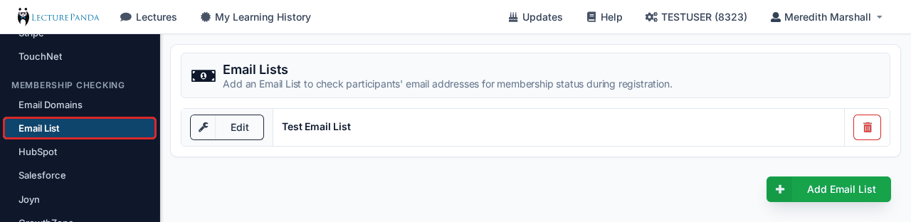 Email List Overview email_list_overview