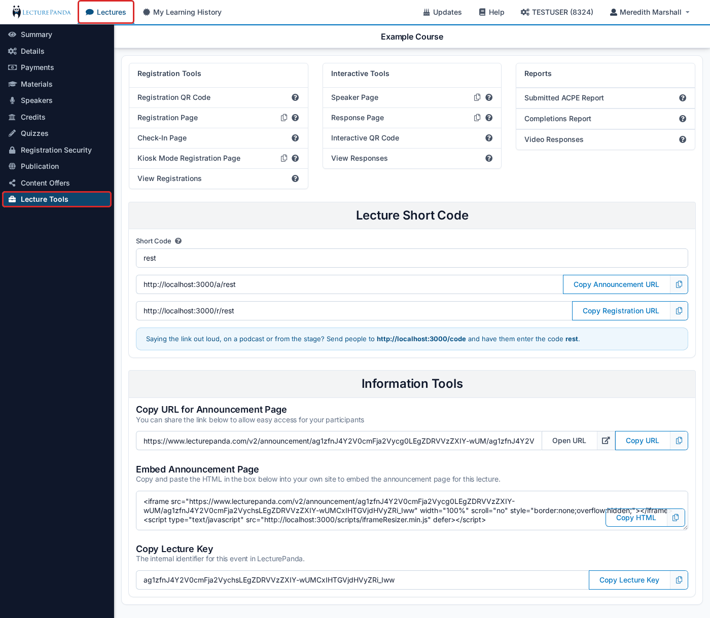 Lecture Tools Overview lecture_tools_overview