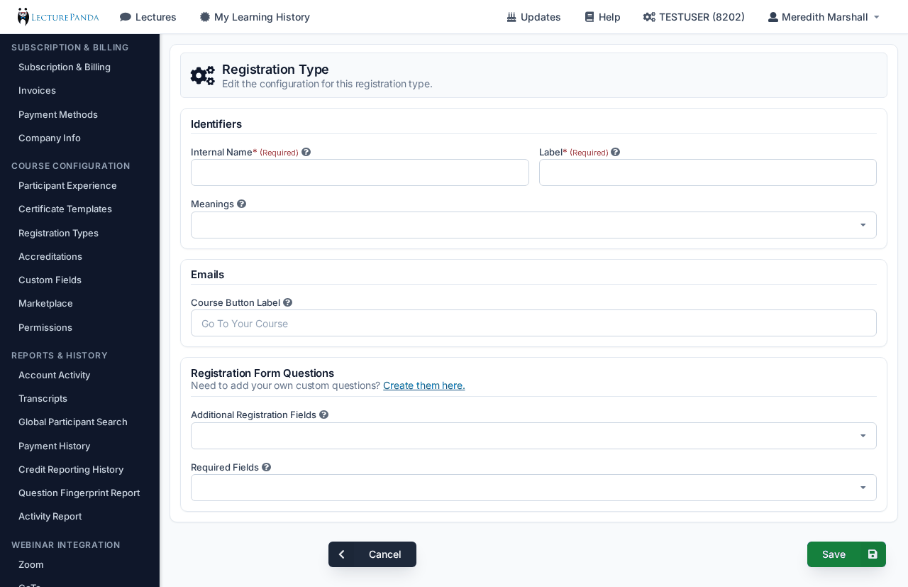Create a Registration Type registration_types_create