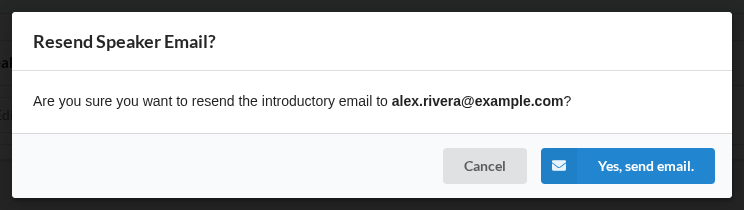Speaker Email speaker_email