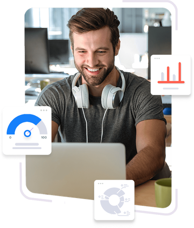 LecturePanda CE management platform dashboard showing various learning formats